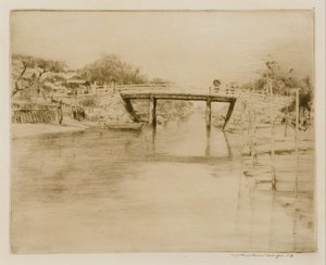 En rolig vandvej, Japan af Mortimer Ludington Menpes